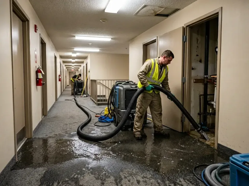 multi-unit-apartment-hallway-f-005 — frequently asked questions, Emergency Burst Pipe Water Extraction & Removal in Ladson,…